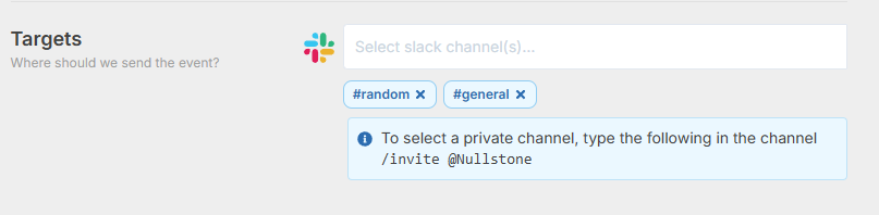 Slack Channels